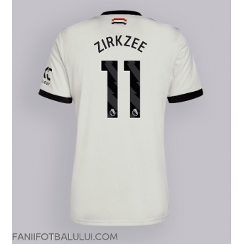 Manchester United Joshua Zirkzee #11 Tricou Fotbal Replică 2024-25 Barbati Treilea
